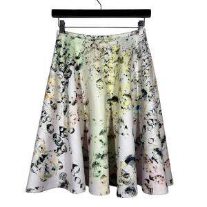Ted Baker A Line Midi Skirt Bubbles Print Casual Cute Pop Art Date Party - 1